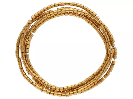 K7P09 HEMATYT MIODOWY WAŁKI 1,5 mm - 1 SZNUR