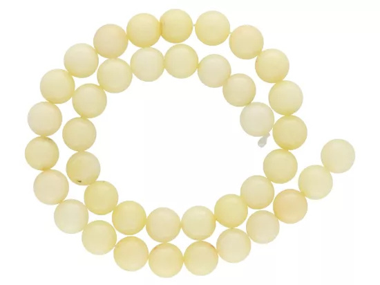 K5L49 KAMIEŃ JADEIT KULE 10 mm - 1 SZNUR