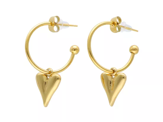 U1W42 KOLCZYKI STAL CHIRURGICZNA 1 PARA