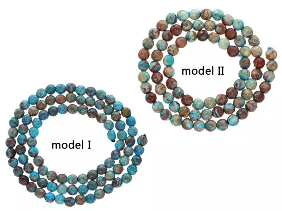 K7D63 TURKUS AFRYKAŃSKI KULE FASETOWANE 4,5 mm - 1 SZNUR