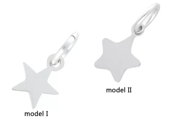 P5R95 ZAWIESZKA OZDOBNA ZE STALI CHIRURGICZNEJ - 1 SZTUKA