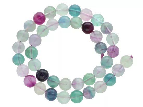 K5X25 FLUORYT ZIELONY KULE 10 mm - 1 SZNUR