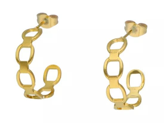 U1P20 KOLCZYKI STAL CHIRURGICZNA 1 PARA