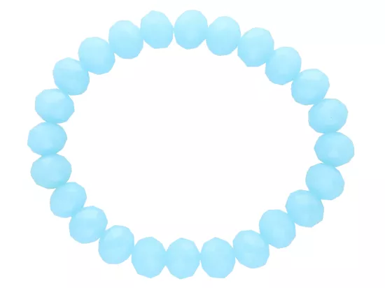 R2J71 BRANSOLETKA KRYSZTAŁKI 9,5mm NA GUMCE