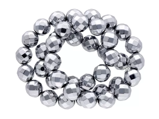 K6S77 HEMATYT KULE FASET. 10 mm - 1 SZNUR