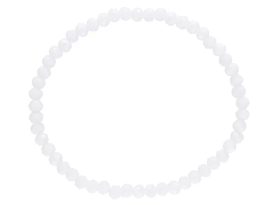 R2I75 BRANSOLETKA KRYSZTAŁKI 4,5 mm NA GUMCE