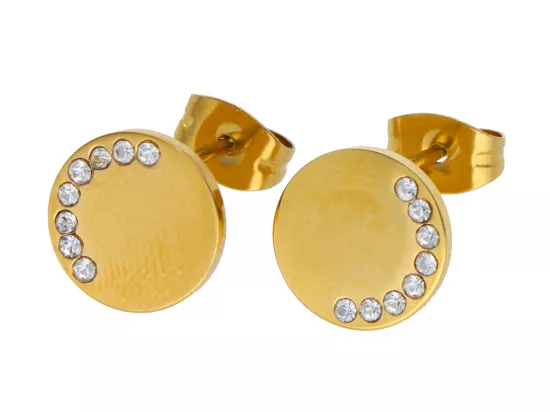 U1T57 KOLCZYKI STAL CHIRURGICZNA 1 PARA