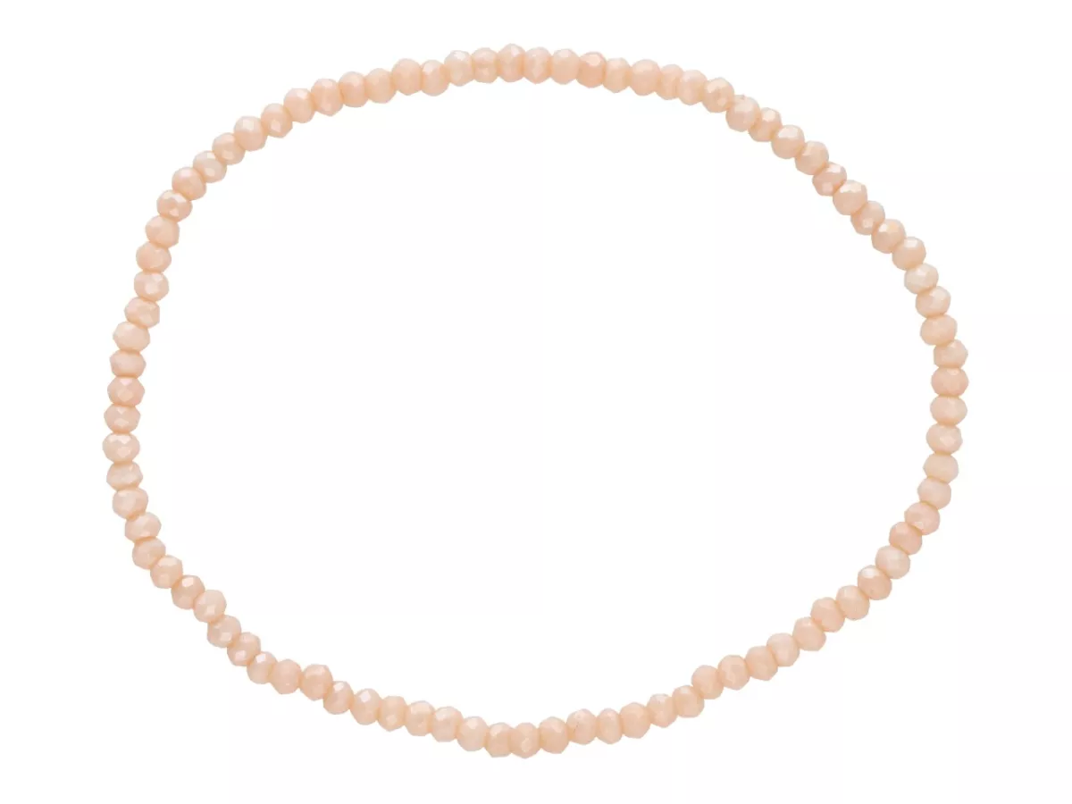 R4C08 BRANSOLETKA KRYSZTAŁKI 2,5 mm NA GUMCE