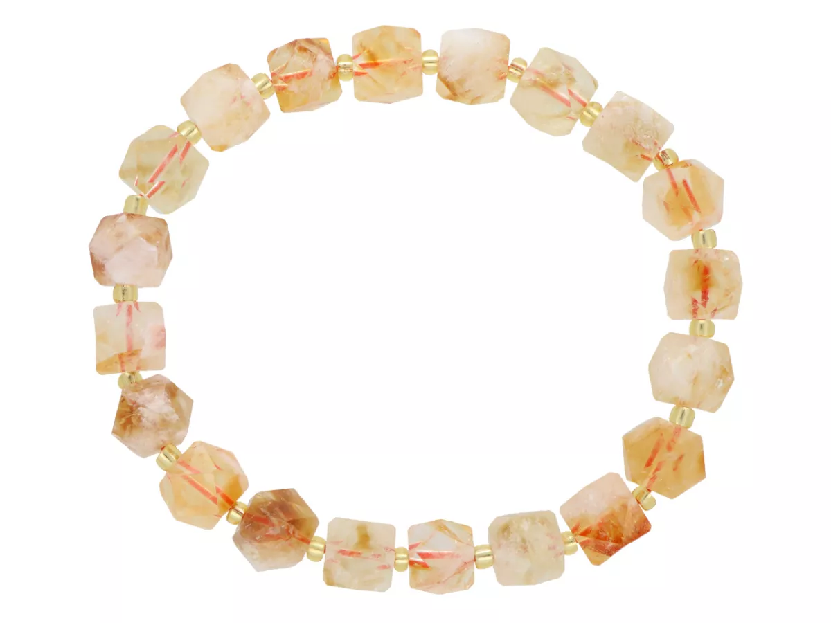 R5D60 BRANSOLETKA CYTRYN