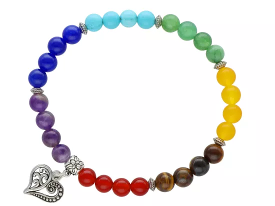 R4M92 BRANSOLETKA MIX KAMIENI KULE 6,5 mm