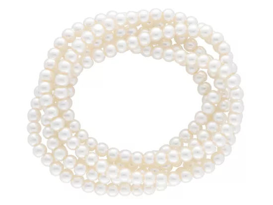 P1F97 PERŁY SZKLANE 4,5 mm - 1 SZNUR