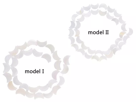 M1D51 MASA PERŁOWA LUX KSIĘŻYC - 1 SZNUR