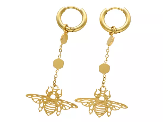 U1U08 KOLCZYKI STAL CHIRURGICZNA 1 PARA