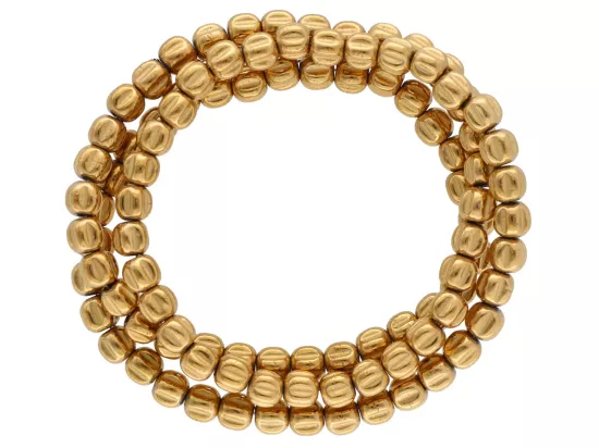 K7O87 HEMATYT MIODOWY ELEMENTY 4,5/4 mm - 1 SZNUR