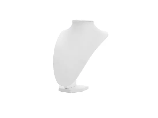 V1A11 EKSPOZYTOR NA BIŻUTERIĘ EKOSKÓRA - 21 cm (O1I43) WADLIWY