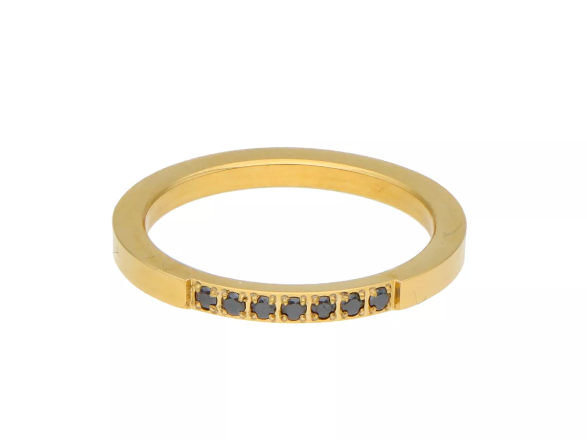 R3J03 PIERŚCIONEK ZE STALI CHIRURGICZNEJ - 1 SZTUKA