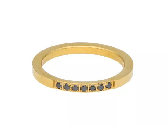 R3J03 PIERŚCIONEK ZE STALI CHIRURGICZNEJ - 1 SZTUKA