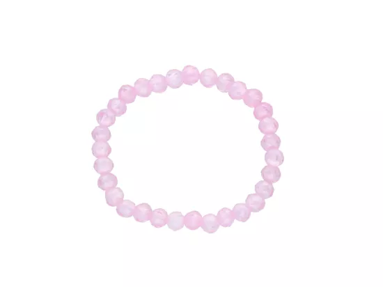 R3B74 PIERŚCIONEK CYRKONIA SZKLANA KULE FASETOWANE 2 mm