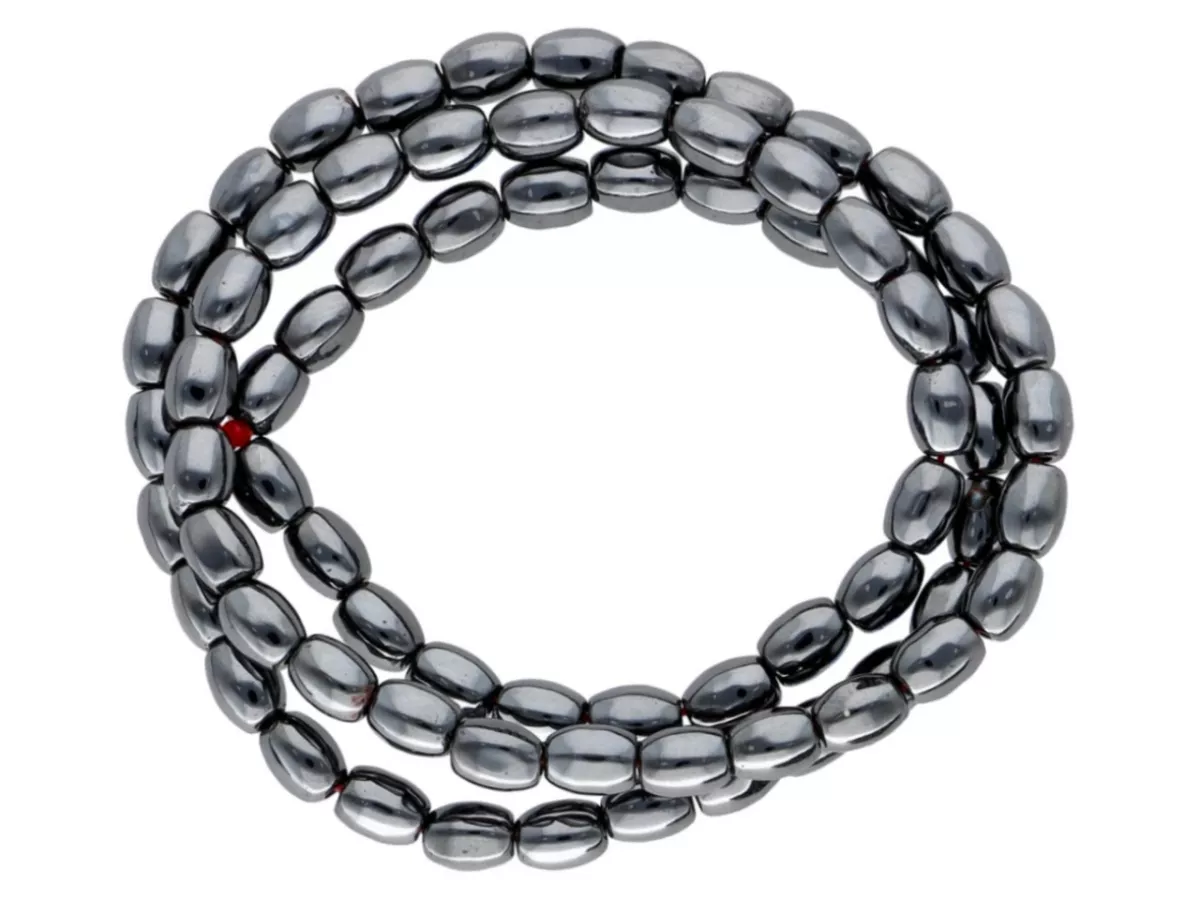 K6A68 HEMATYT ŁEZKI 4/5,5 mm - 1 SZNUR