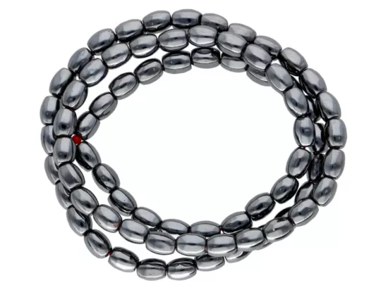 K6A68 HEMATYT ŁEZKI 4/5,5 mm - 1 SZNUR