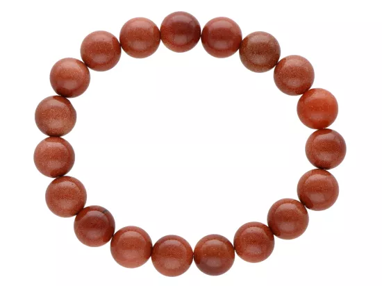 R1E29 BRANSOLETKA PIASEK PUSTYNI KULE 10 mm