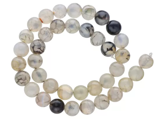 K5P91 SZARY AGAT KULE 10 mm