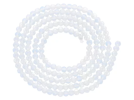 K6S36 OPAL KULE FASETOWANE 2 mm - 1 SZNUR