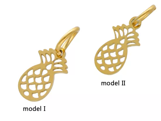 P5M06 ZAWIESZKA OZDOBNA ZE STALI CHIRURGICZNEJ - 1 SZTUKA