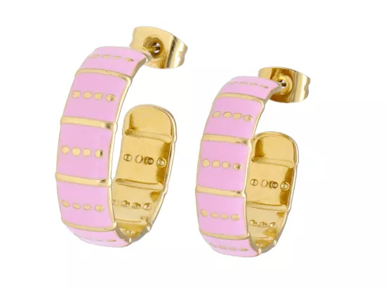 U1W90 KOLCZYKI STAL CHIRURGICZNA 1 PARA