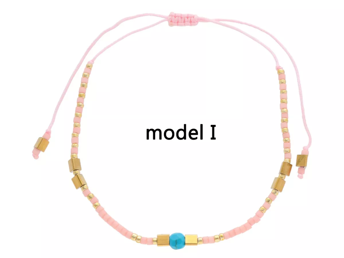 R4S89 BRANSOLETKA SHAMBALLA KRYSZTAŁKI HEMATYT TURKUS