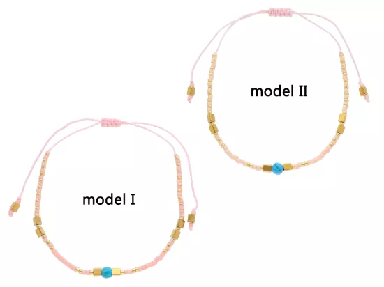 R4S89 BRANSOLETKA SHAMBALLA KRYSZTAŁKI HEMATYT TURKUS