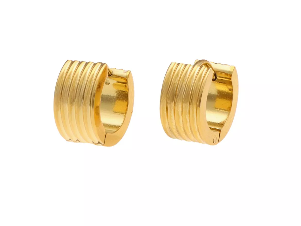 U1Z20 KOLCZYKI STAL CHIRURGICZNA 1 PARA