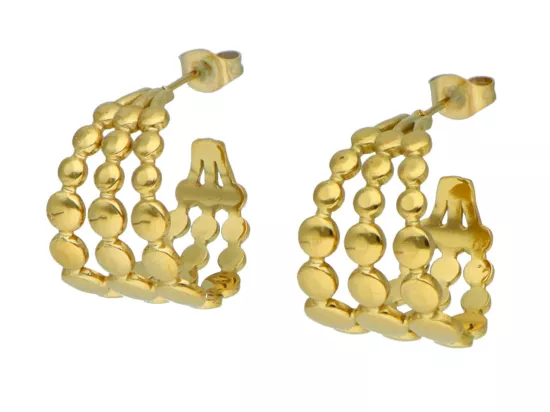 U1P27 KOLCZYKI STAL CHIRURGICZNA 1 PARA