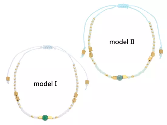 R4S78 BRANSOLETKA SHAMBALLA KRYSZTAŁKI HEMATYT JADEIT