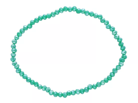 R4C32 BRANSOLETKA KRYSZTAŁKI 3 mm NA GUMCE