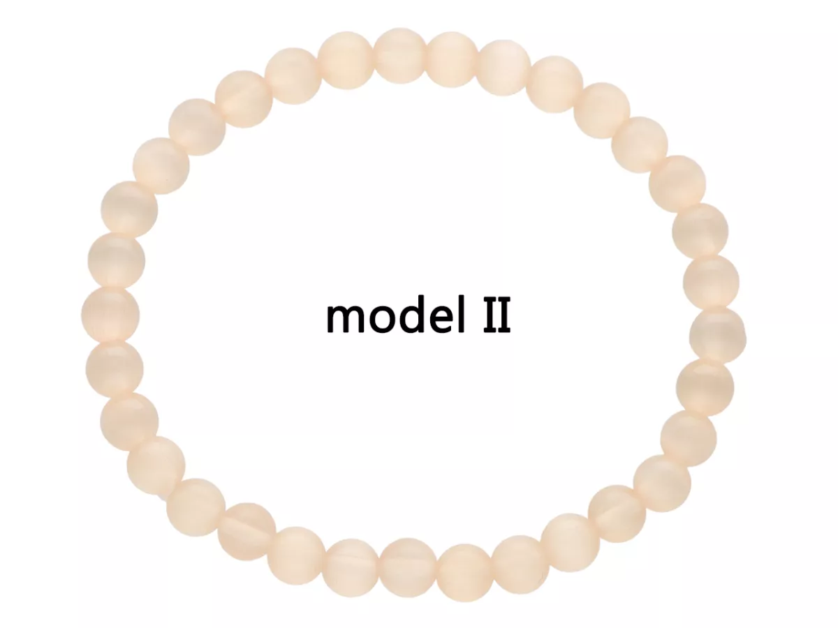 R4I18 BRANSOLETKA KOCIE OKO KULE 6 mm