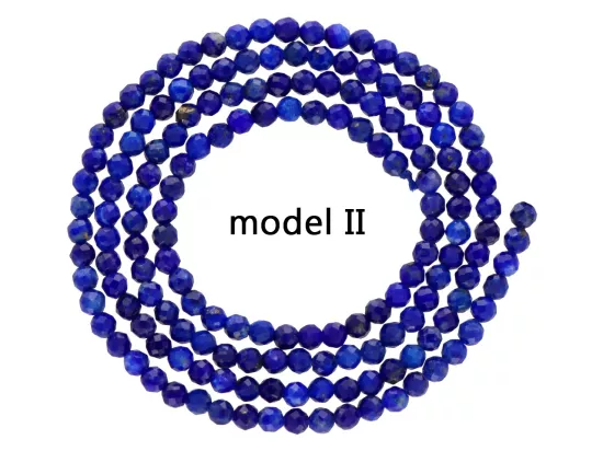 K7C63A LAPIS LAZULI KULE FASETOWANE 2,5 mm - 1 SZNUR