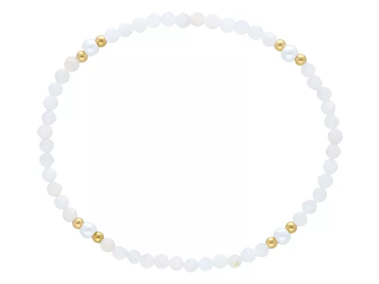 R5E61 BRANSOLETKA KRYSZTAŁ GÓRSKI