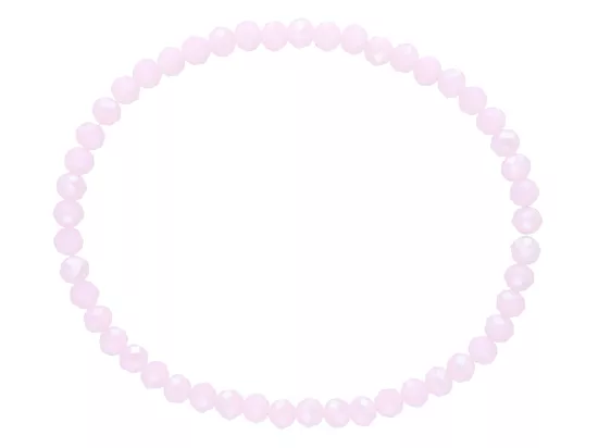 R3S53 BRANSOLETKA KRYSZTAŁKI 4,5 mm NA GUMCE