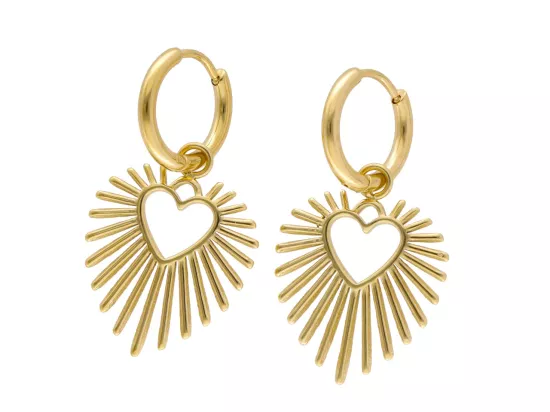 U1W98 KOLCZYKI STAL CHIRURGICZNA 1 PARA