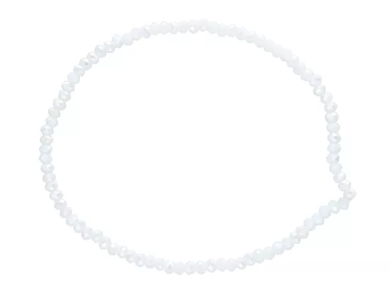 R3B98 BRANSOLETKA KRYSZTAŁKI 2,5 mm NA GUMCE