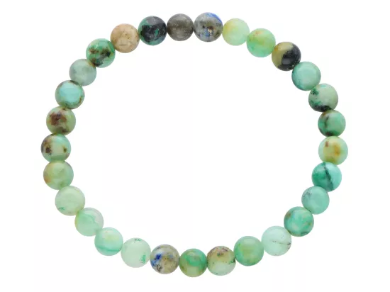 R4J15 BRANSOLETKA CHRYZOKOLA KULE 6,5 mm