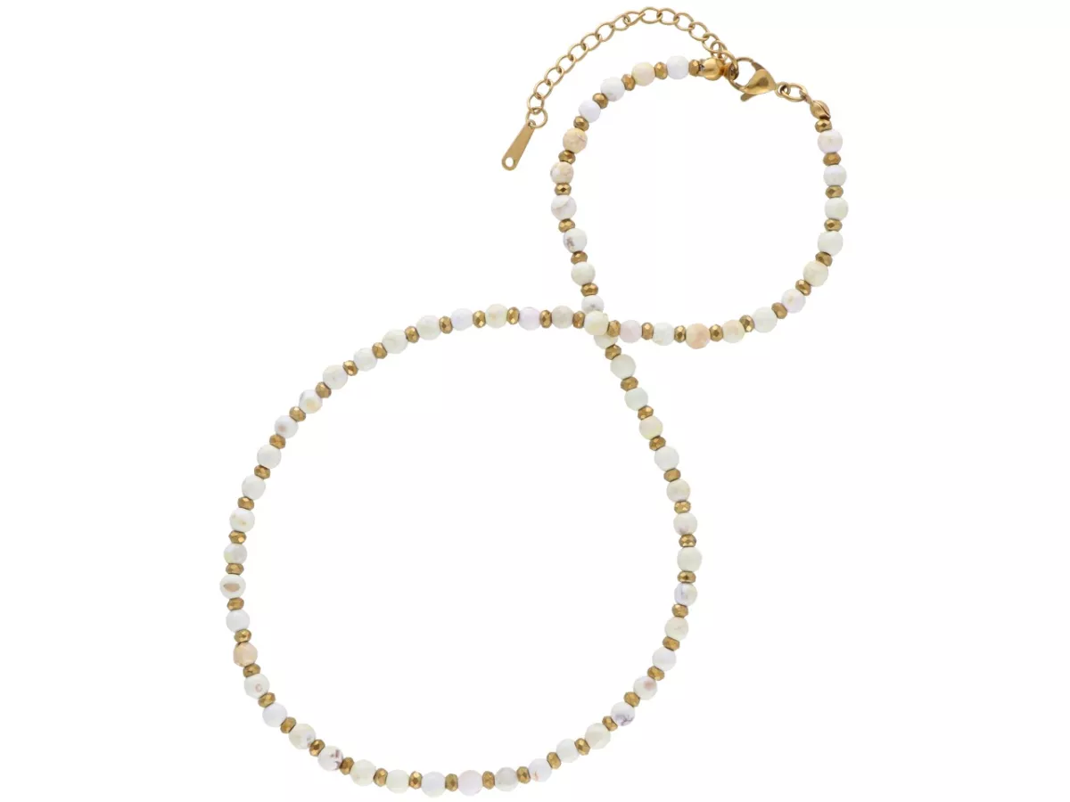 N3P24 NASZYJNIK AGAT I HEMATYT