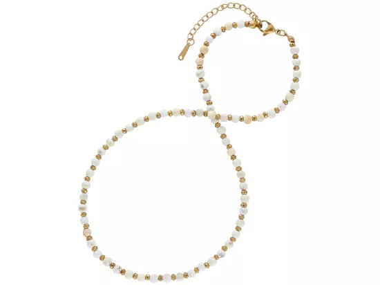 N3P24 NASZYJNIK AGAT I HEMATYT