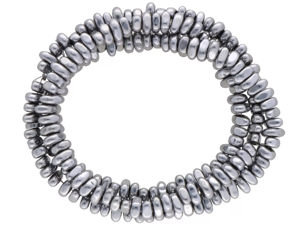 K7P43 HEMATYT ELEMENTY 5,5/2 mm - 1 SZNUR