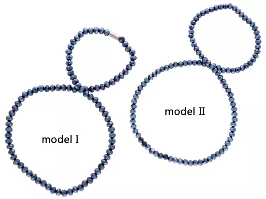 N3E46 NASZYJNIK KRYSZTAŁKI 6 mm