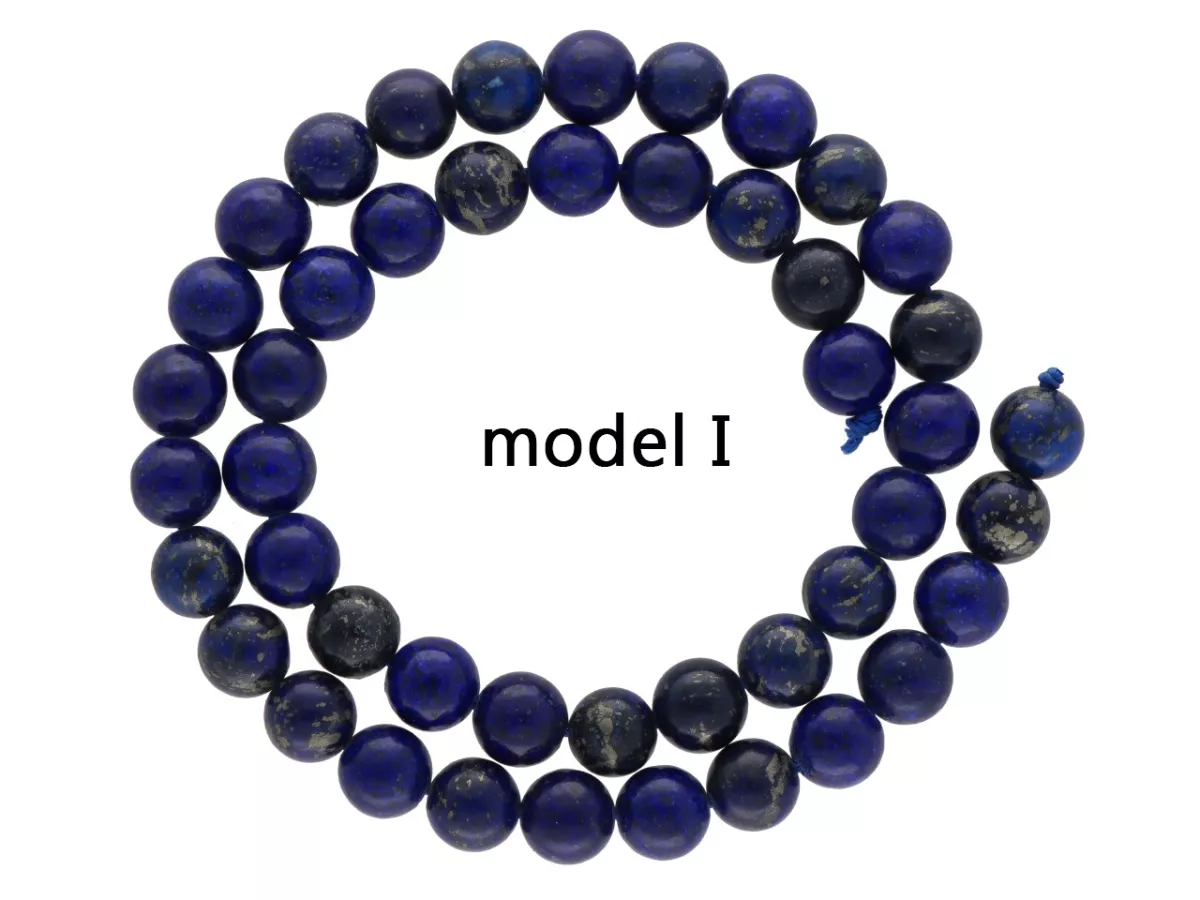 K7C09 LAPIS LAZULI KULE 8 mm - 1 SZNUR