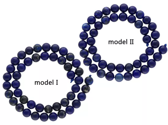 K7C09 LAPIS LAZULI KULE 8 mm - 1 SZNUR