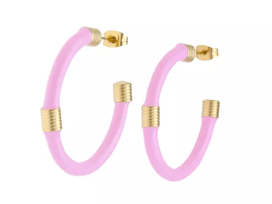 U1W89 KOLCZYKI STAL CHIRURGICZNA 1 PARA