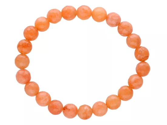 R1Z69 BRANSOLETKA JADEIT KULE FASET. 8,5 mm